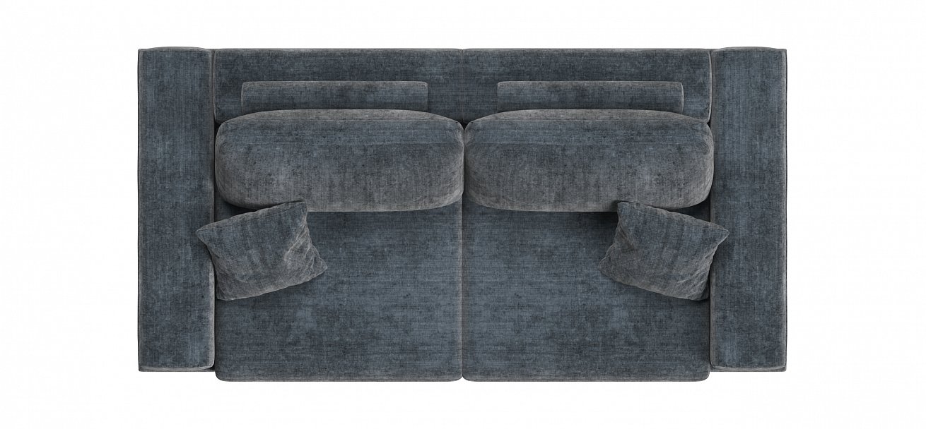 Диван-кровать Босс Модуль Шенилл Глосс карбон