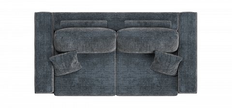 Диван-кровать Босс Модуль Шенилл Глосс карбон 3