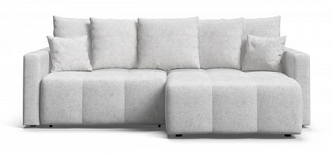 Угловой диван Босс Тренд Шенилл Клауд крем 1