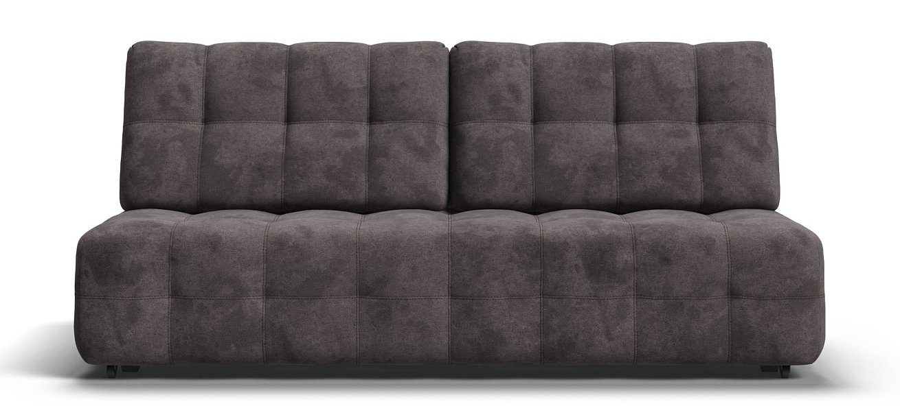 Диван Босс Мини велюр Алькантара серый