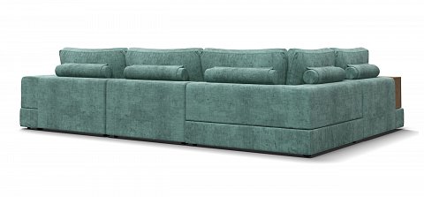 П-образный диван-кровать Босс Модуль Шенилл Глосс минт 3