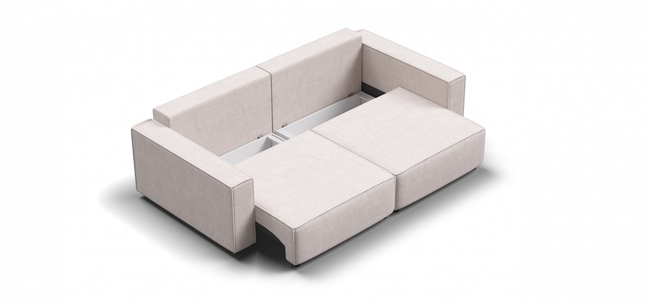 Диван Босс Софт Модуль Вельвет Корд бежевый