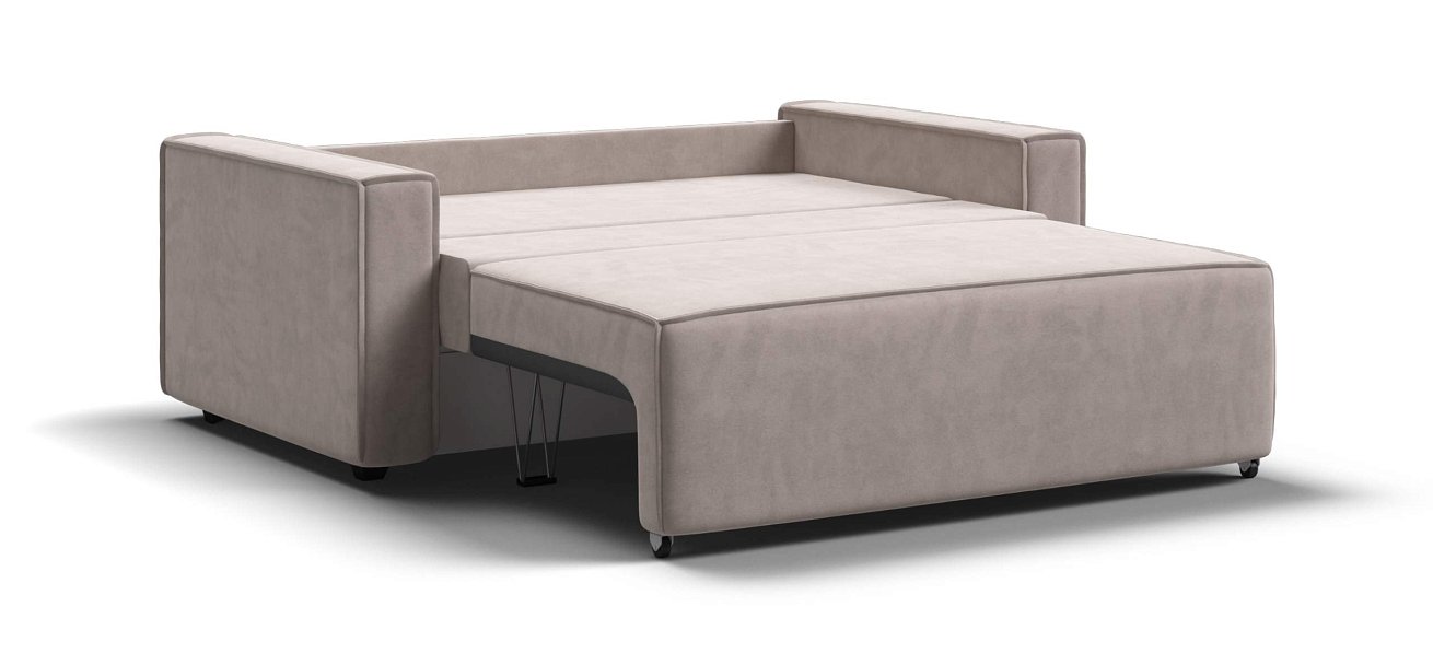 Диван Норд двухместный велюр Монолит латте