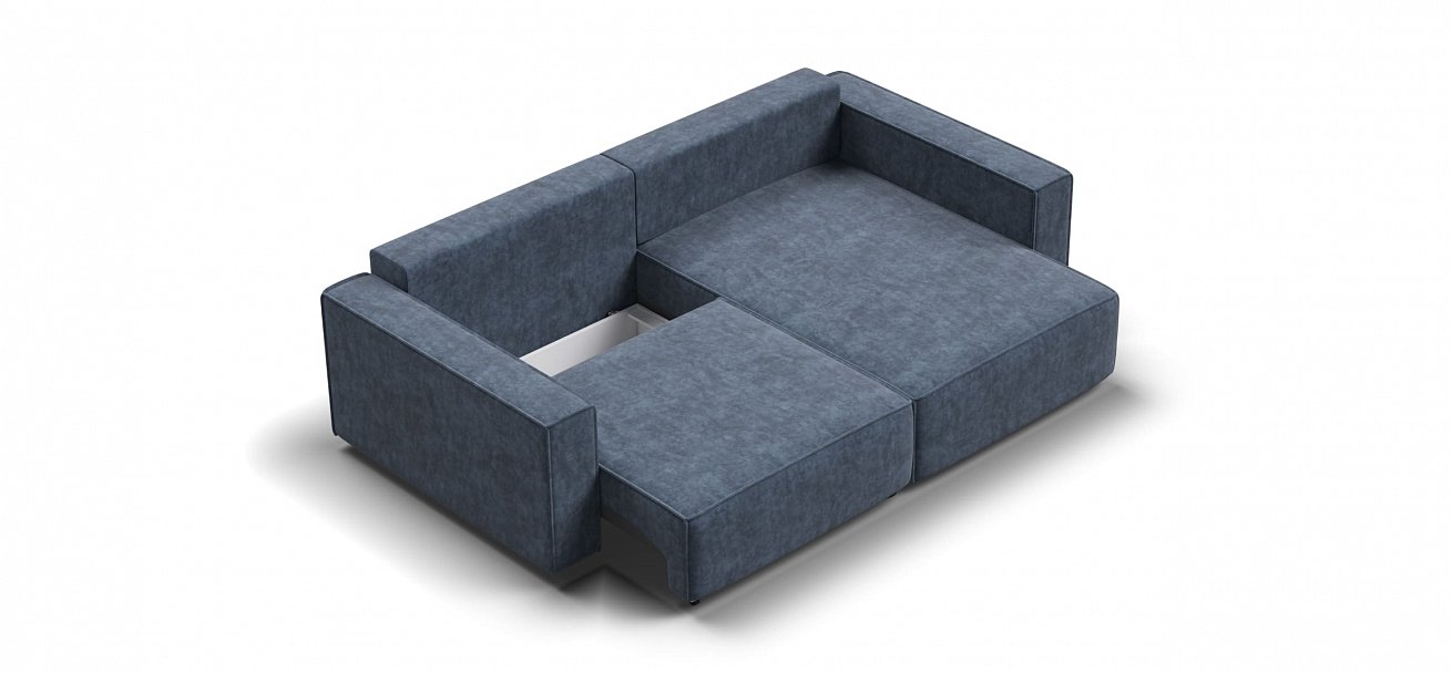 Угловой диван Босс Софт Модуль велюр Роял синий