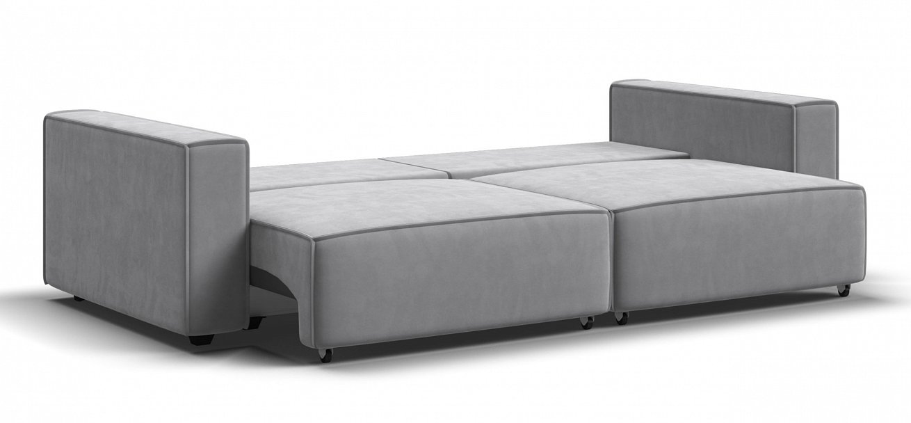 Диван Босс Софт Модуль велюр Монолит сталь