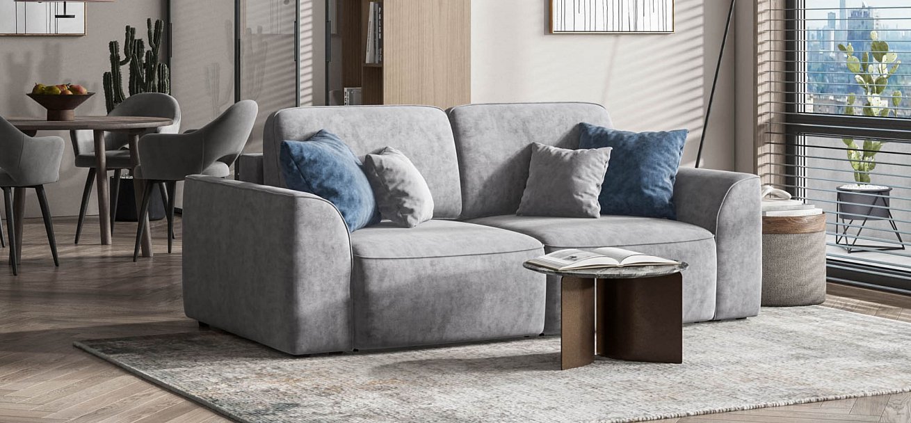 Диван Кинг Модуль велюр Роял агат