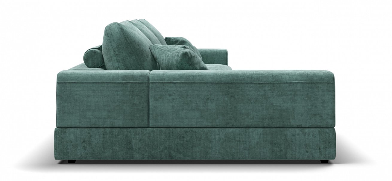 Угловой диван-кровать Босс Модуль ХЛ Шенилл Глосс минт