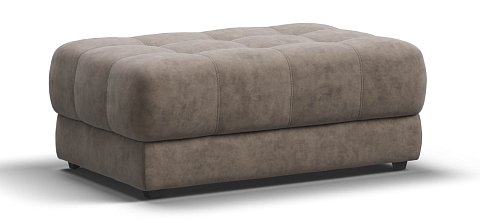 Босс пуф велюр Роял тауп 1