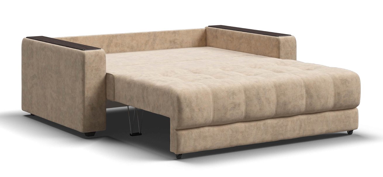 Диван Босс двухместный велюр Роял шампань