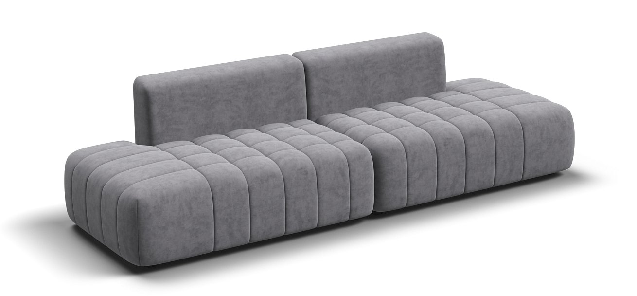 Диван Босс Твин прямой Велюр Роял агат