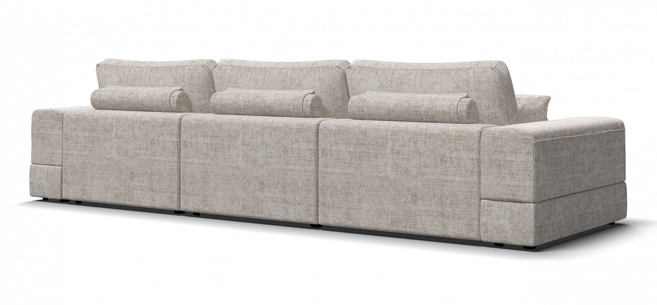 Угловой диван-кровать Босс Модуль ХЛ Шенилл Смарт кварц