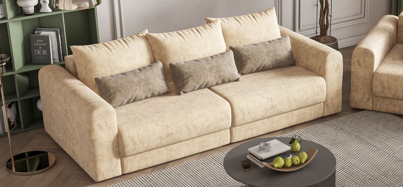 Модульный диван Ричмонд Модуль велюр Роял шампань