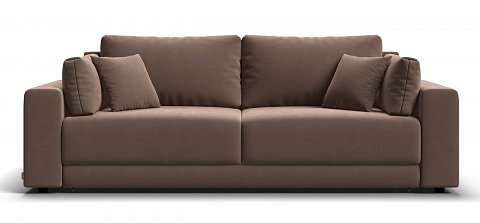 Диван Босс Прайм велюр Монолит мокко 1