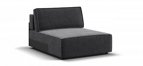 Босс Софт Модуль оттоманка Вельвет Корд графит 1