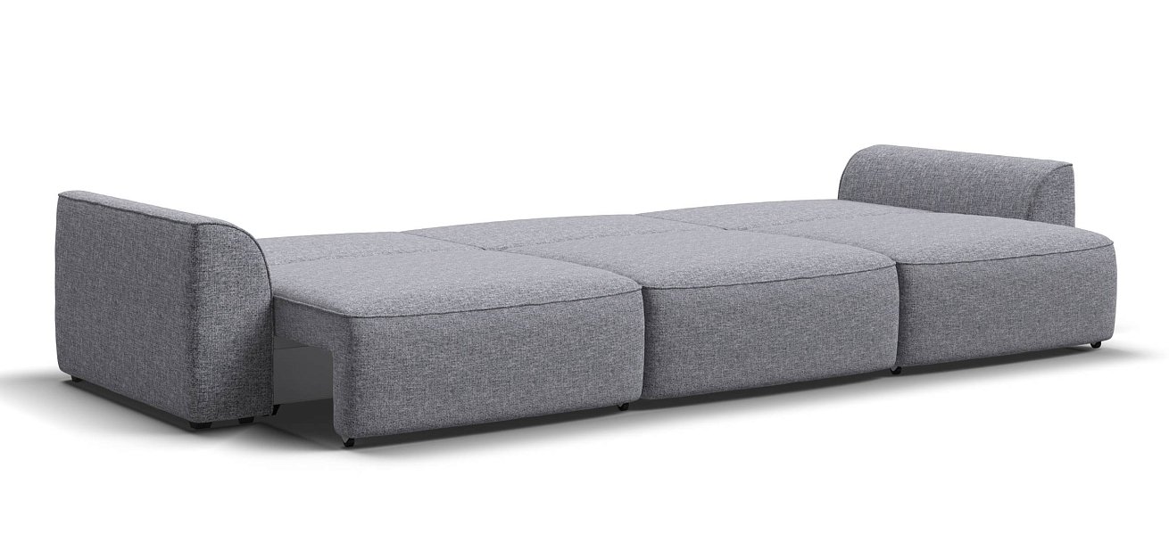 Диван Кинг Макс Рогожка Венто серый