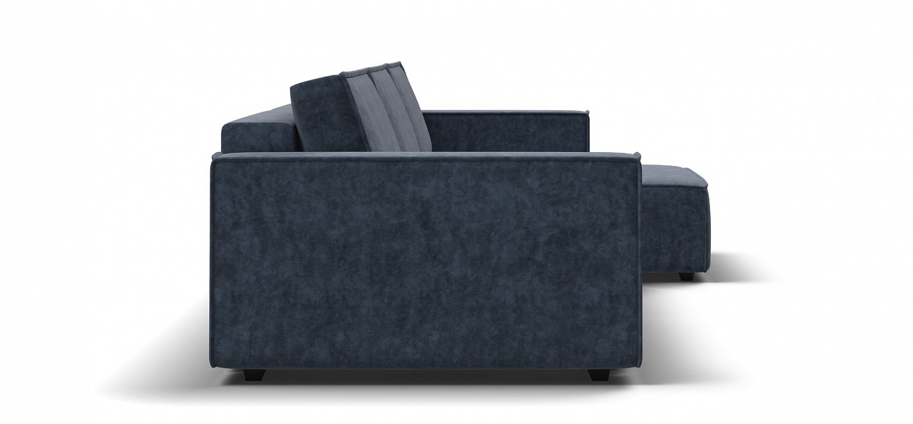 Угловой диван Босс Софт Модуль Макс велюр Роял синий