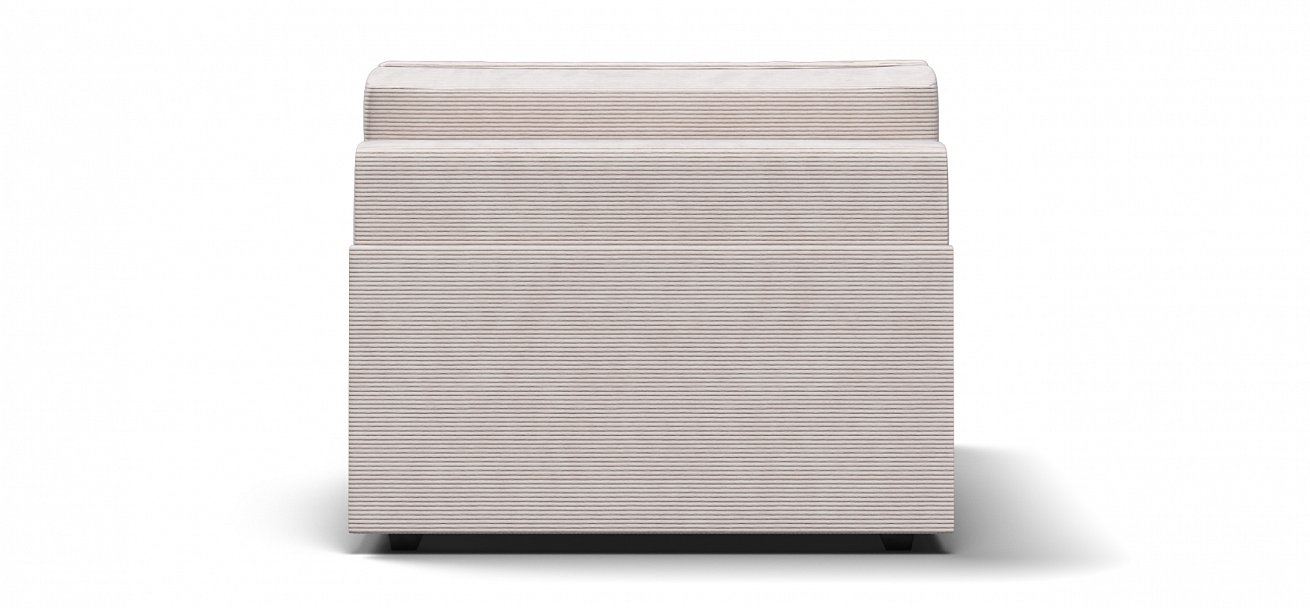 Босс Софт Модуль оттоманка Вельвет Корд бежевый