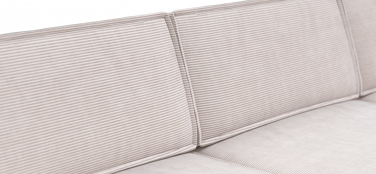 Диван Босс Софт Модуль Макс Вельвет Корд бежевый