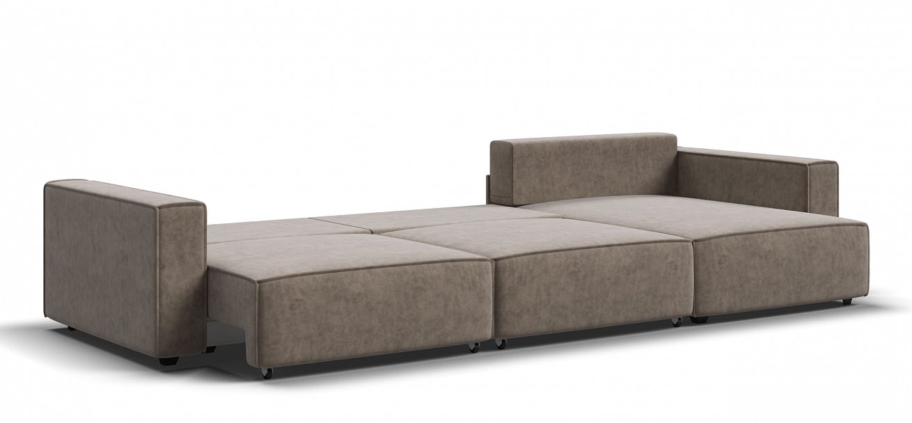 Угловой диван Босс Софт Модуль Макс велюр Роял тауп