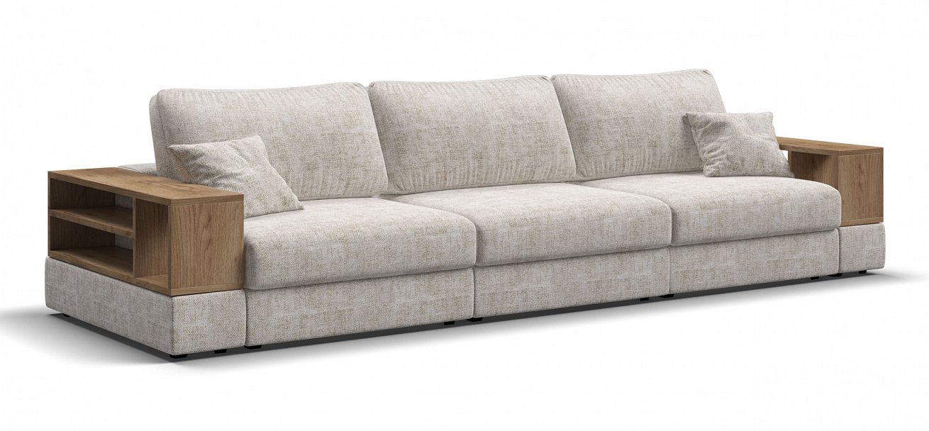 Диван-кровать Босс Модуль Макс Шенилл Смарт кварц