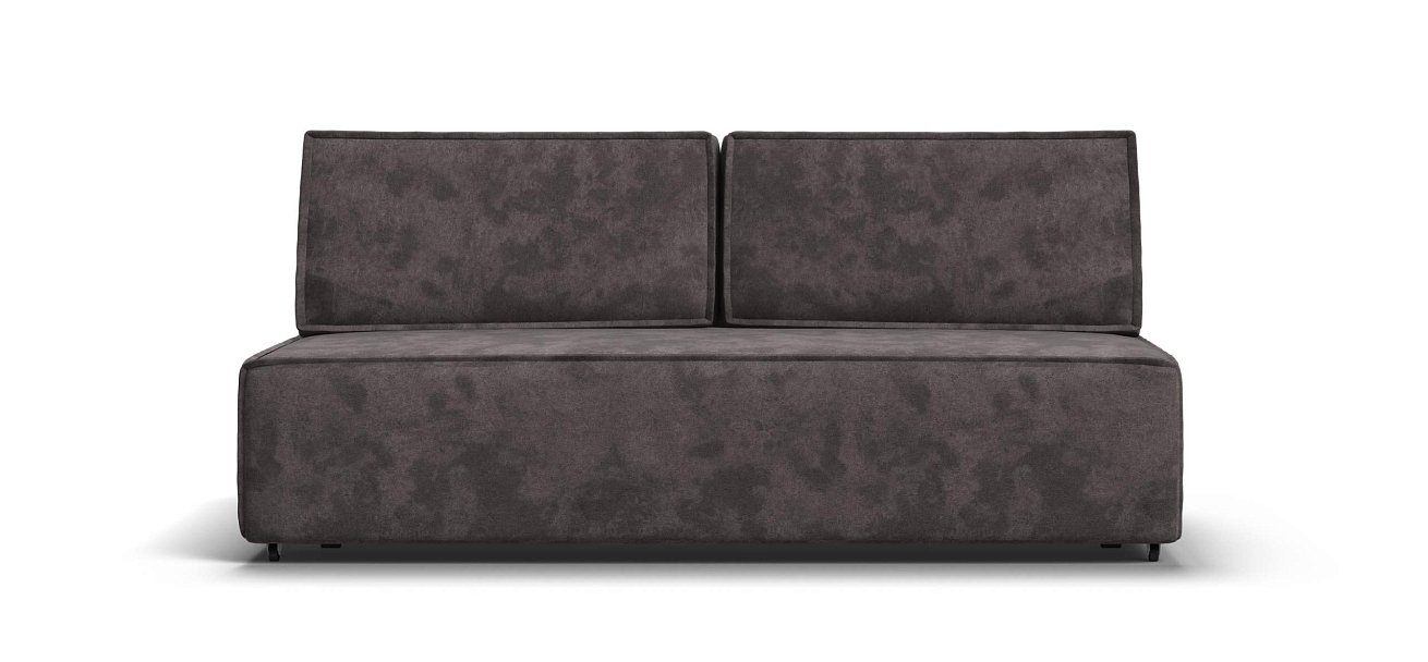 Диван Норд мини велюр Алькантара серый