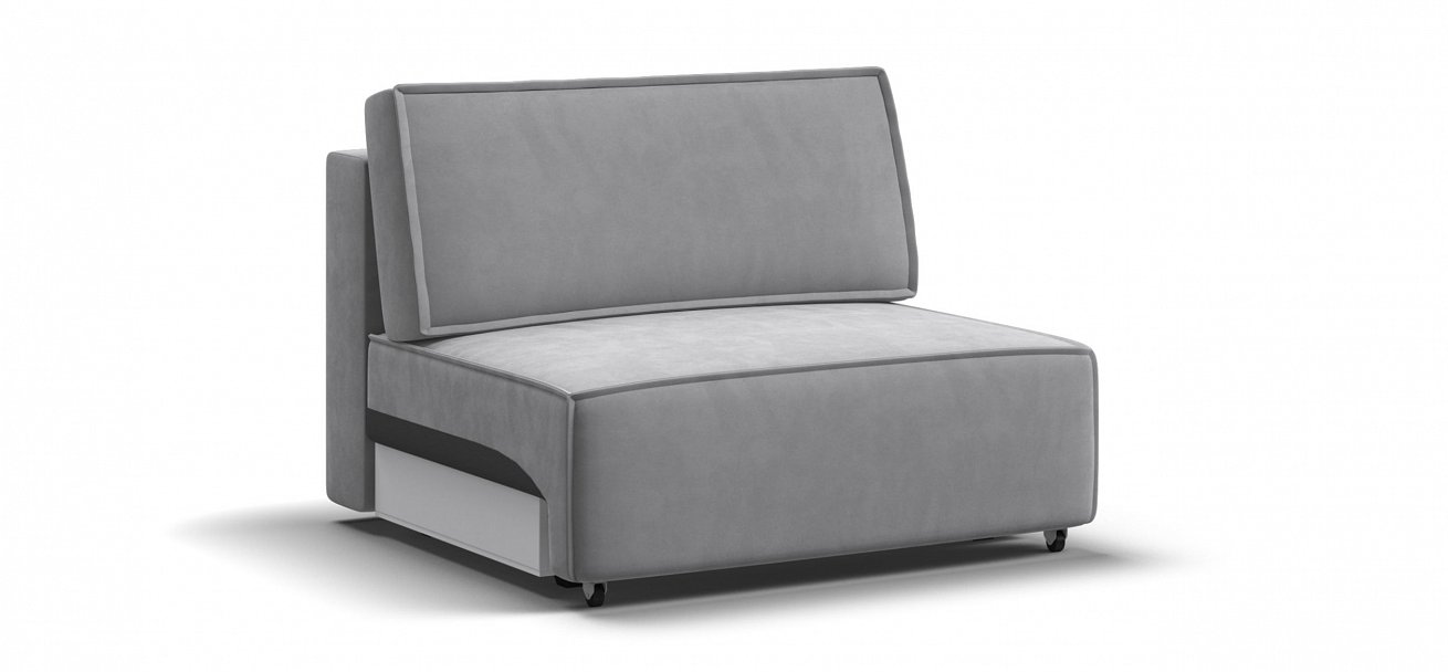 Босс Софт Модуль спальное место велюр Монолит сталь