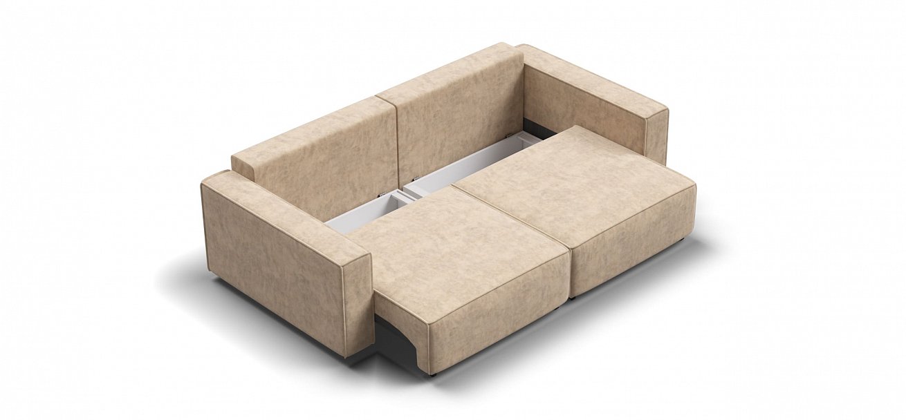 Диван Босс Софт Модуль велюр Роял шампань