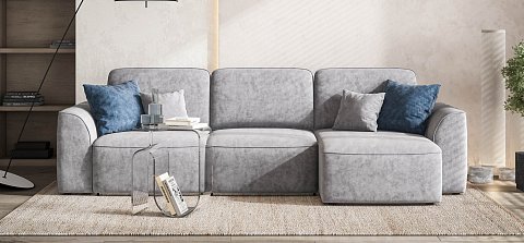 Угловой диван Кинг велюр Роял агат 2