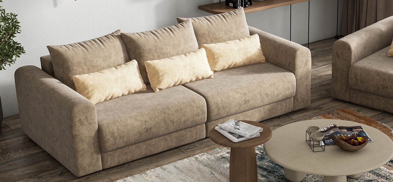 Модульный диван Ричмонд Модуль велюр Роял тауп