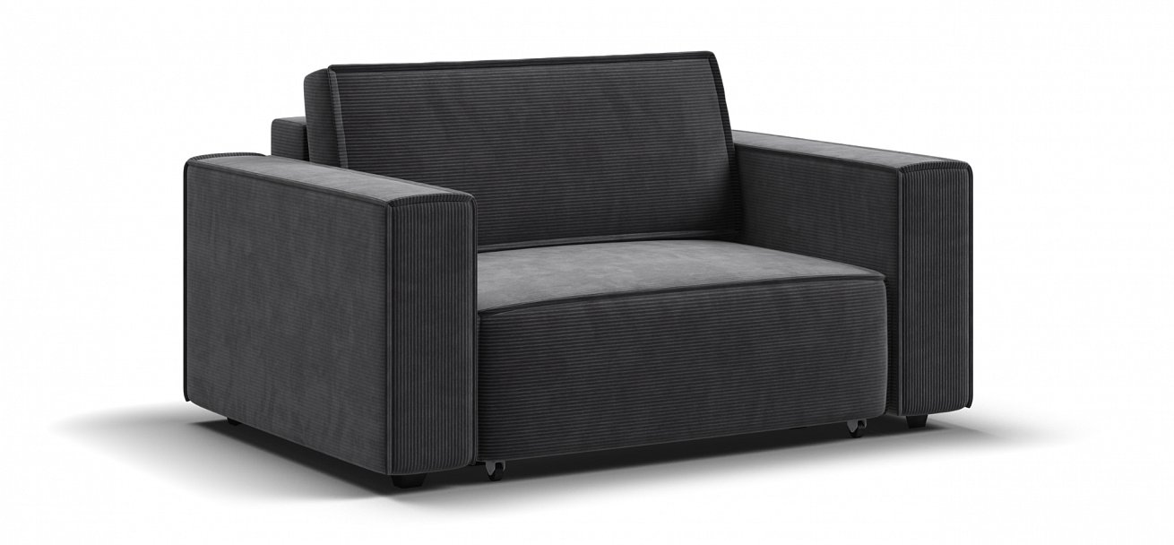 Кресло Босс Софт Модуль Вельвет Корд графит