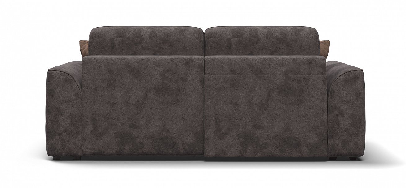 Угловой диван Кинг Модуль велюр Алькантара серый