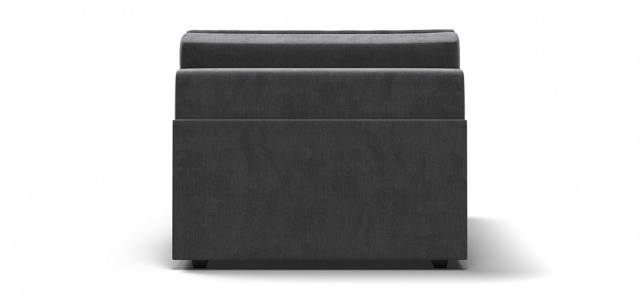 Босс Софт Модуль оттоманка велюр Монолит серый