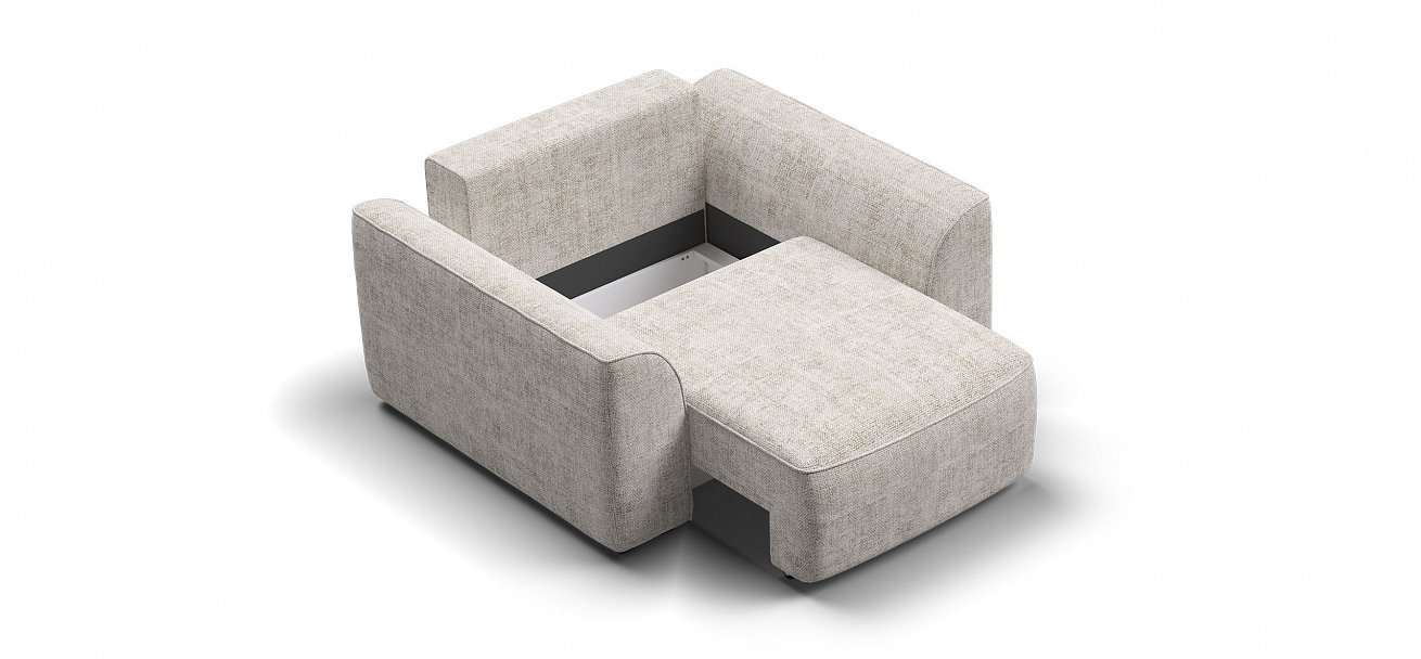 Кресло Кинг Модуль Шенилл Смарт кварц