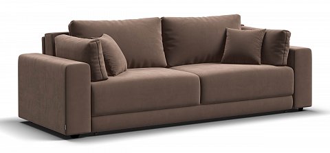 Диван Босс Прайм велюр Монолит мокко