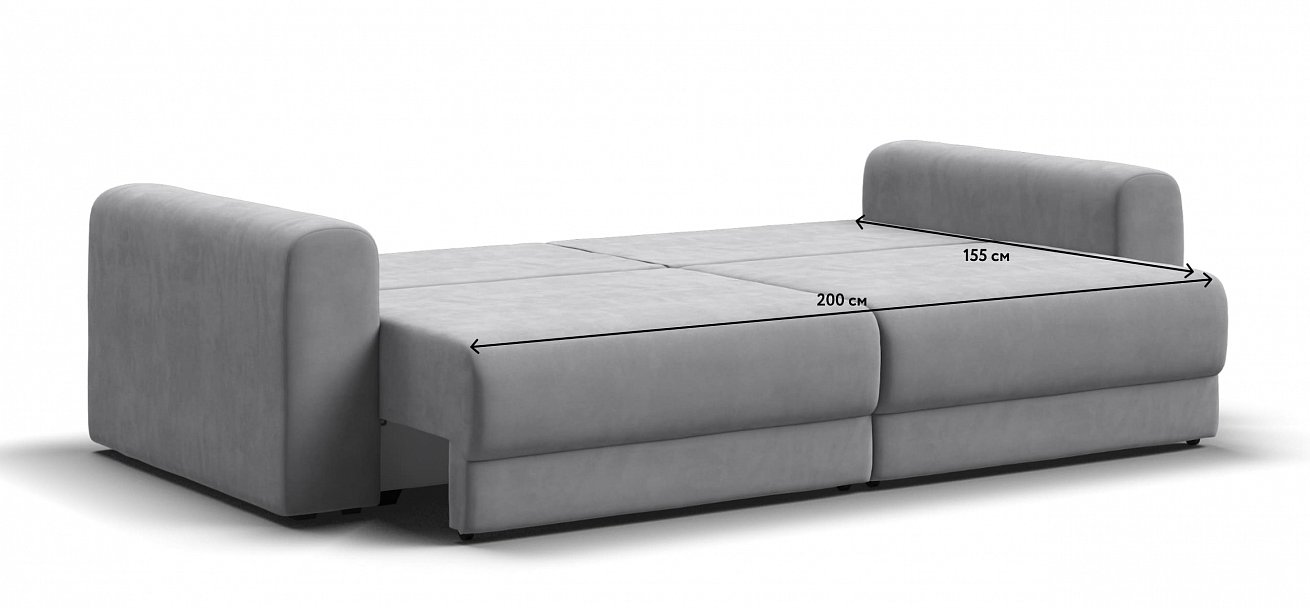 Модульный диван Ричмонд Модуль велюр Монолит сталь