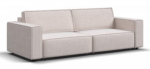 Диван Босс Софт Модуль Вельвет Корд бежевый 1