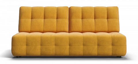Диван Босс Мини велюр Монолит желтый 1