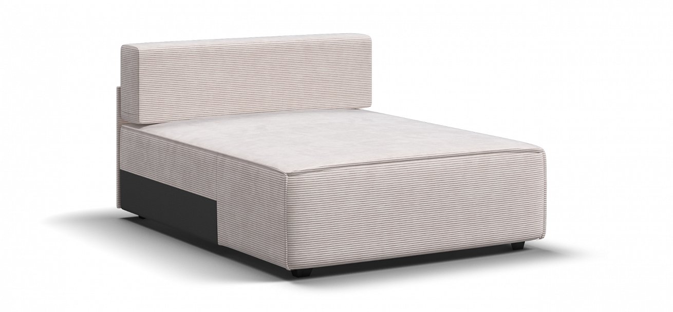 Босс Софт Модуль оттоманка Вельвет Корд бежевый