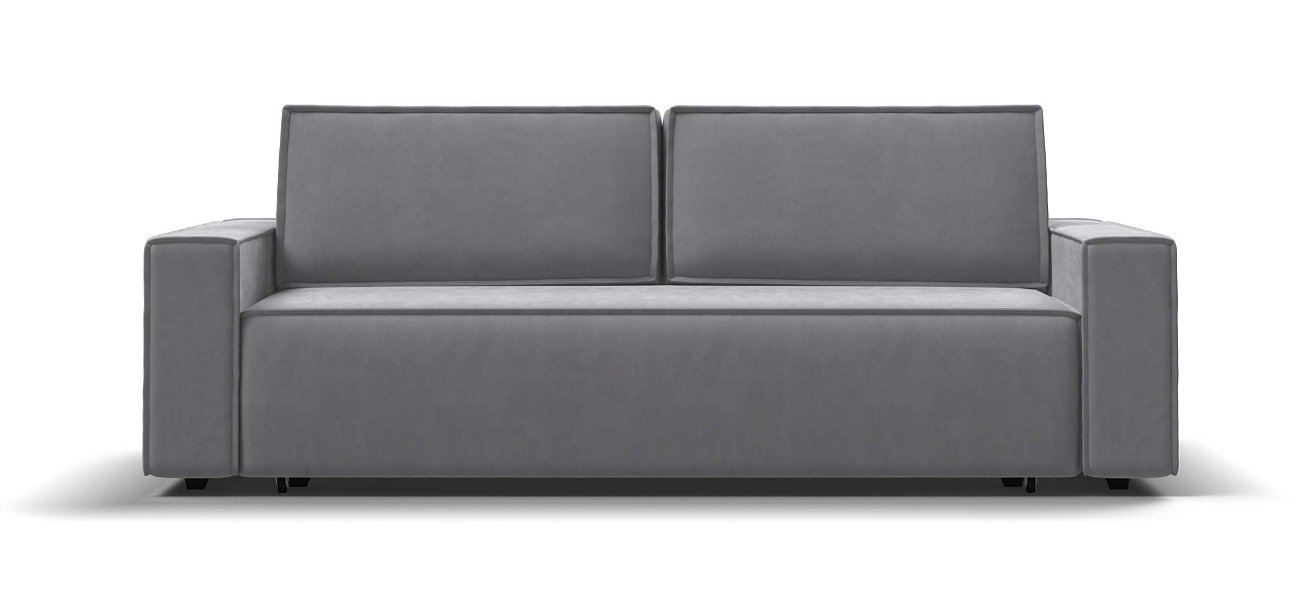 Диван Норд велюр Монолит сталь