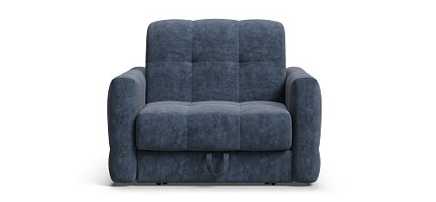 Босс Слип кресло-кровать велюр Роял синий 1