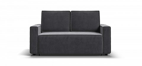 Диван Норд двухместный велюр Монолит серый 1