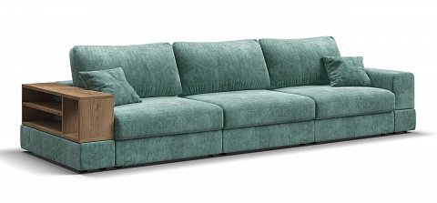 Диван-кровать Босс Модуль Макс Шенилл Глосс минт 1