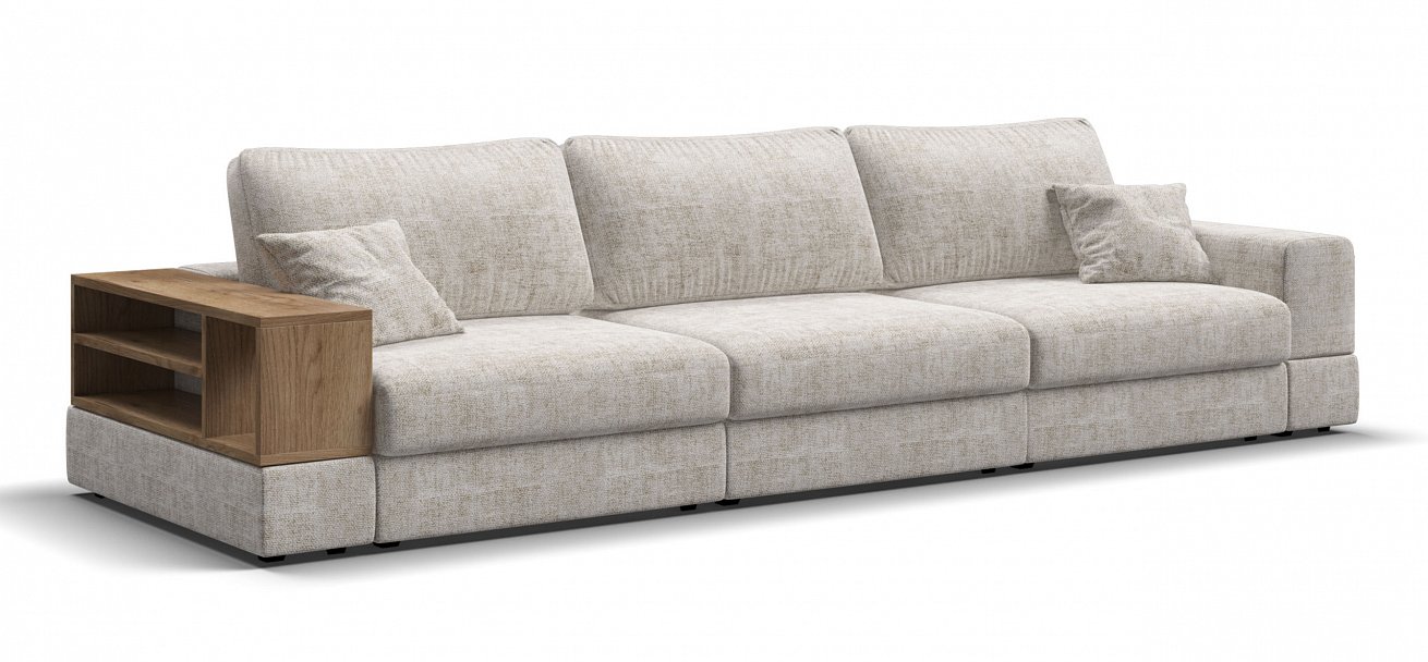 Диван-кровать Босс Модуль Макс Шенилл Смарт кварц