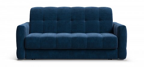 Диван Босс Слип 160 велюр Монолит синий 1