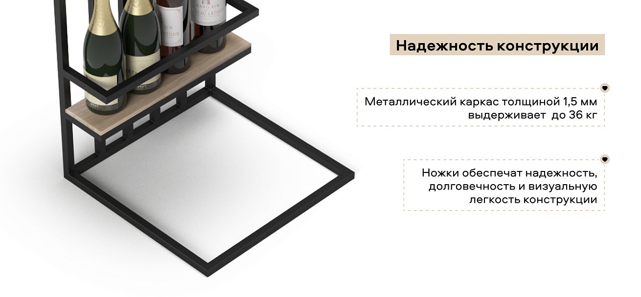 Босс ХО Стол-приставка Сонома (МДФ)