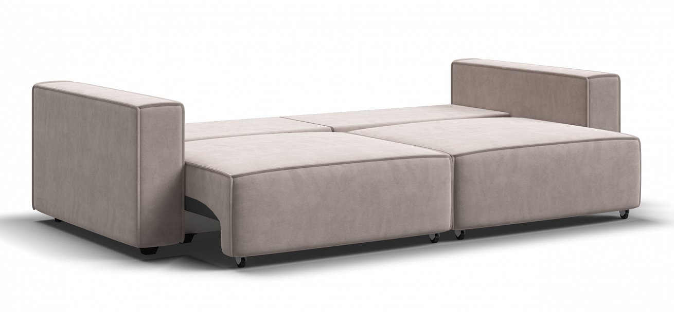 Диван Босс Софт Модуль велюр Монолит латте