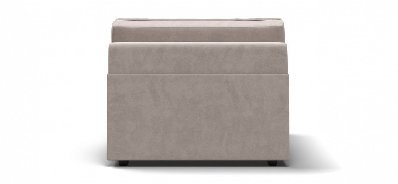 Босс Софт Модуль оттоманка велюр Монолит латте