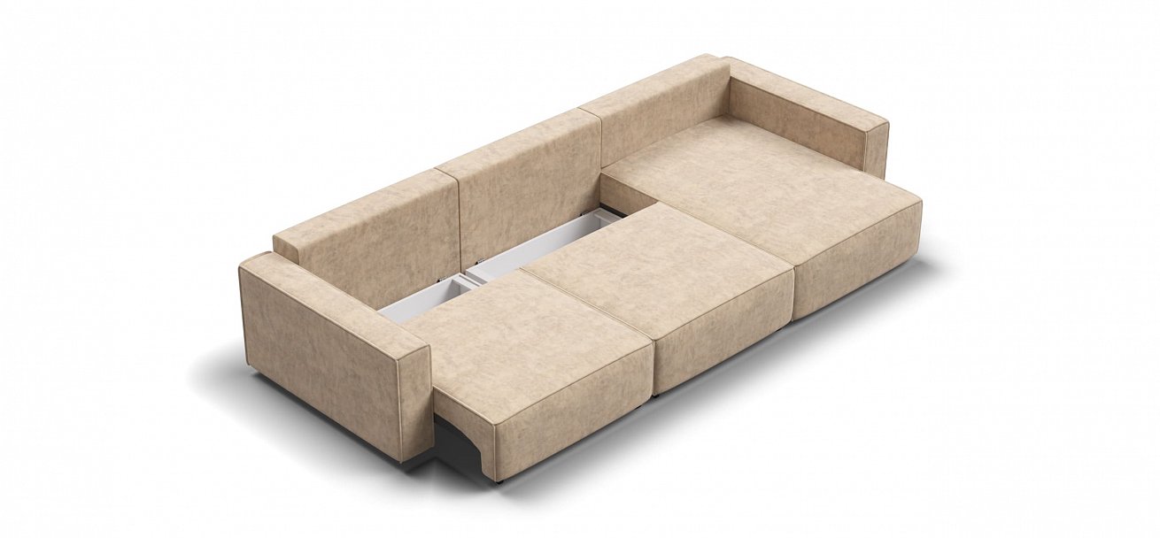 Угловой диван Босс Софт Модуль Макс велюр Роял шампань