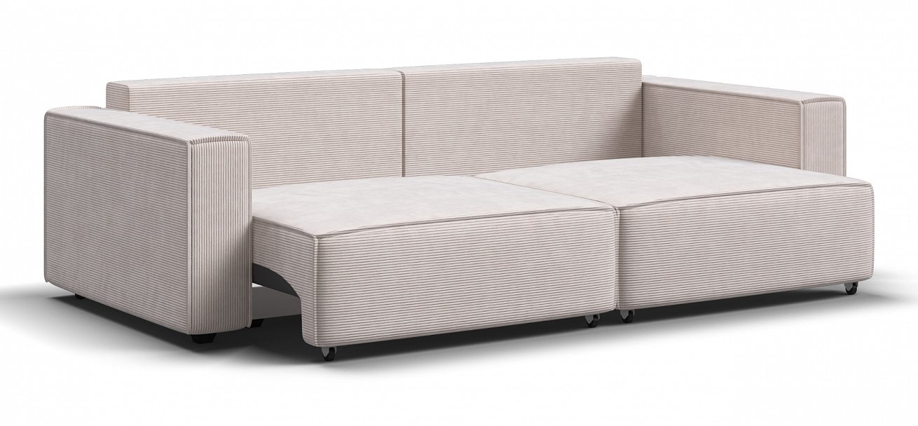 Диван Босс Софт Модуль Вельвет Корд бежевый