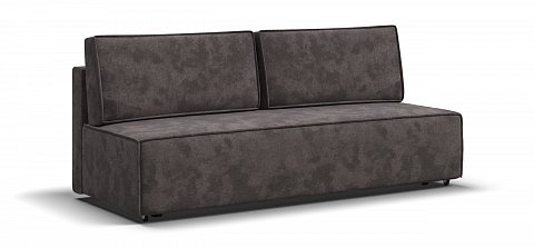 Диван Норд мини велюр Алькантара серый